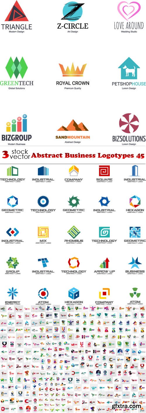 Vectors - Abstract Business Logotypes 45