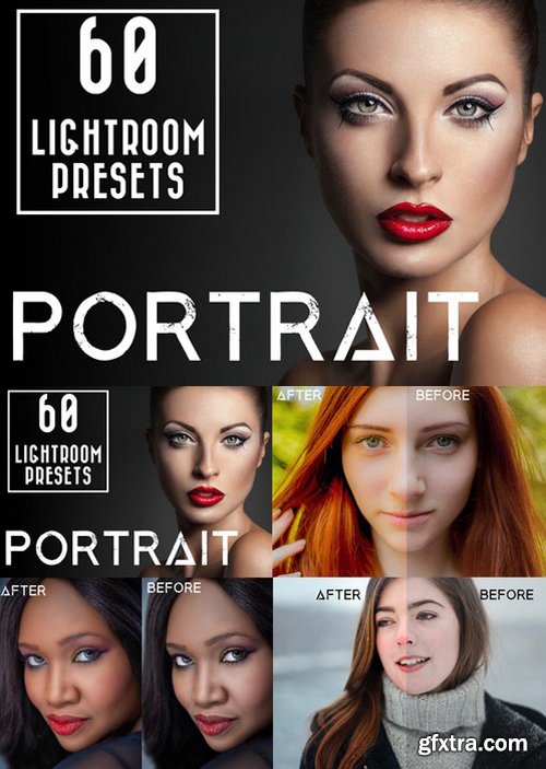 CM - 60 Portrait Lightroom Presets 895076