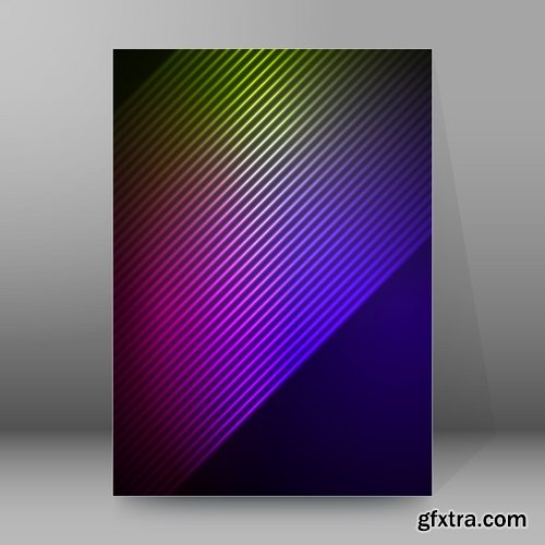 Collection of vector banner picture card flyer poster invitation card 6-25 EPS