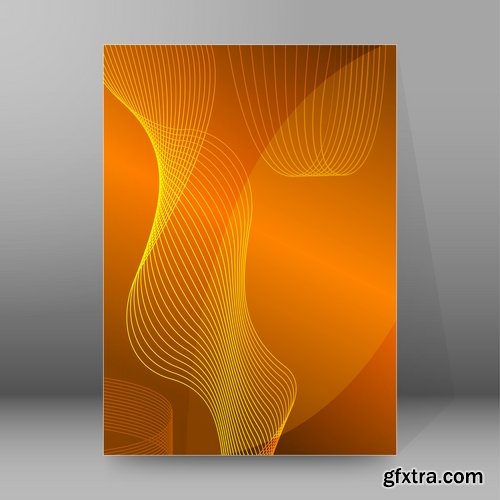 Collection of vector banner picture card flyer poster invitation card 6-25 EPS