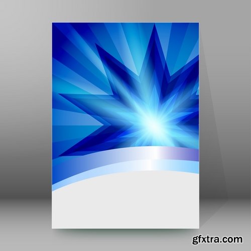 Collection of vector banner picture card flyer poster invitation card 6-25 EPS