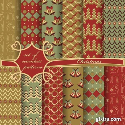 Collection pattern wallpaper sample calligraphic drawing frame vector image 4-25 EPS