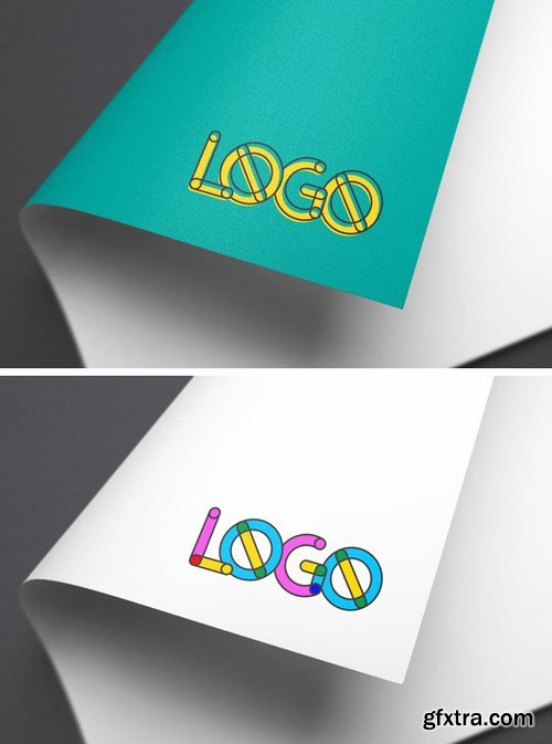 Full-Color Logo MockUp