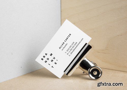 Realistic Business Cards MockUp #5