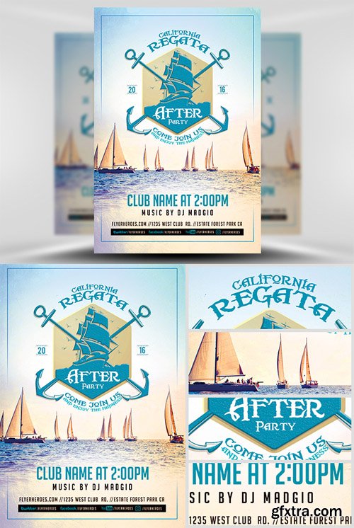 Regata After Party Flyer Template