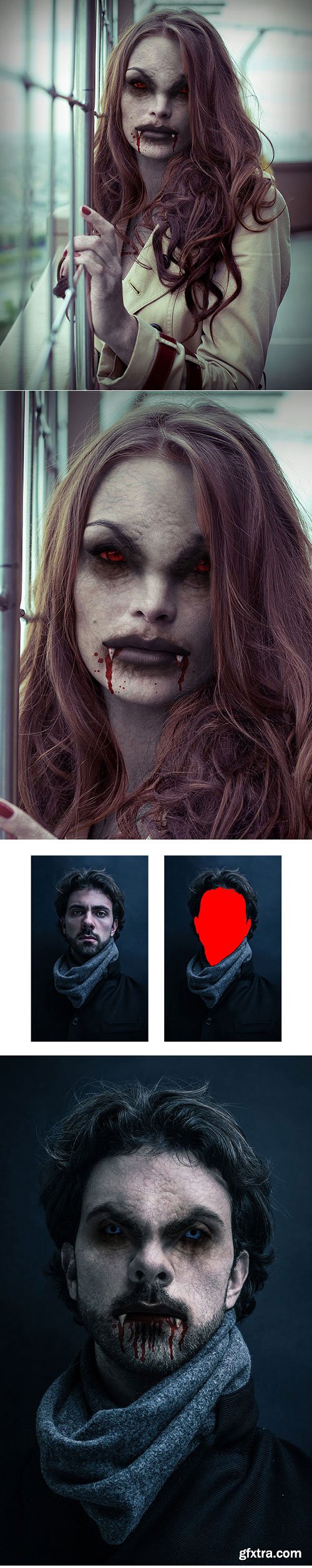 GraphicRiver - Vampire Photoshop Action - 18129378