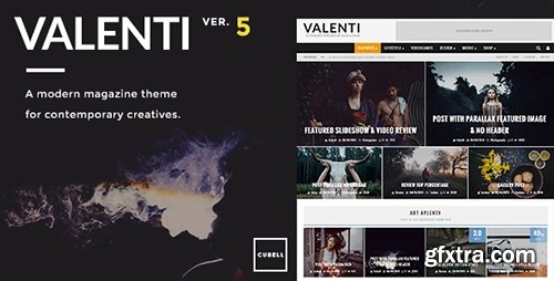 ThemeForest - Valenti v5.4 - WordPress HD Review Magazine News Theme - 5888961