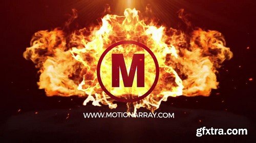 Fast Fire Logo - After Effects Templates