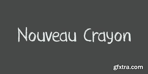 Nouveau Crayon Font