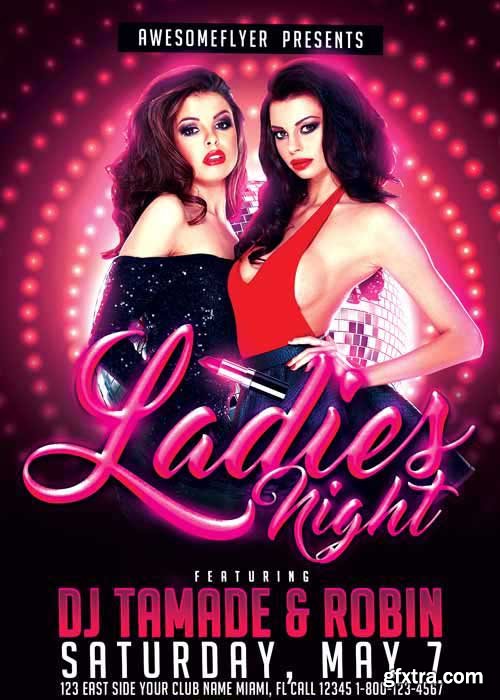 Ladies Night V17 Flyer Template