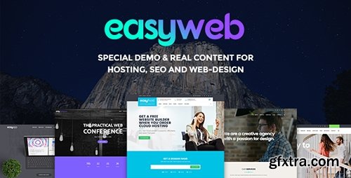 ThemeForest - EasyWeb v2.1.0 - WP Theme For Hosting, SEO and Web-design Agencies - 14881144