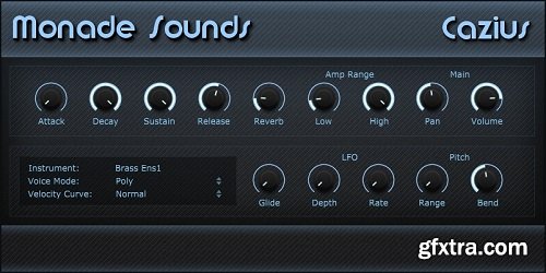 MonadeSounds Cazius Synth VST AU x86 x64-0TH3Rside