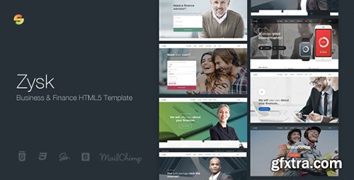 ThemeForest - Zysk v1.0 - Advisior & Finance HTML5 Template - 17932495