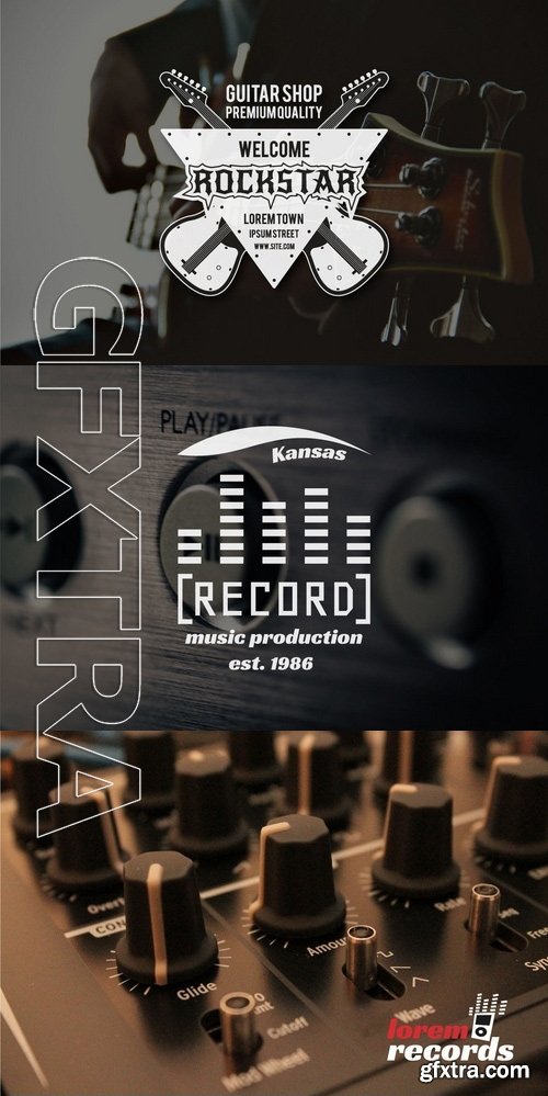 Music Recording & Sound Badges