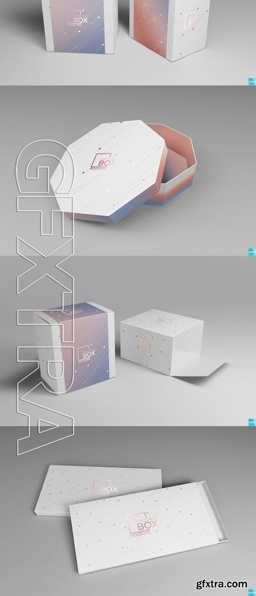 Package Box Mockups Vol11