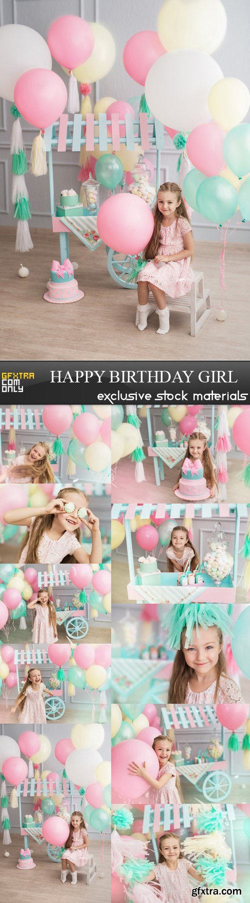 Happy Birthday Girl - 10 UHQ JPEG