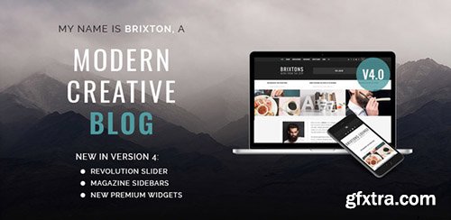 ThemeForest - Brixton v4.0.1 - WordPress Blog Theme - 10309865