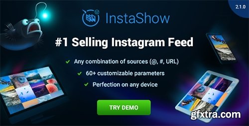 CodeCanyon - InstaShow v2.1.0 - Instagram Feed - WordPress Gallery for Instagram - 13004086