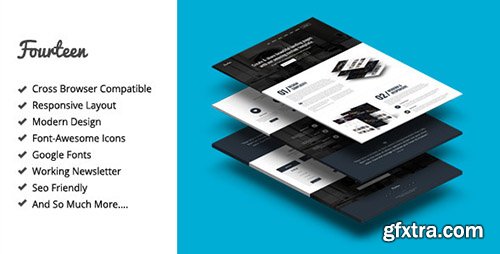 ThemeForest - Fourteen - Responsive Landing Page Template (Update: 17 July 14) - 7414677