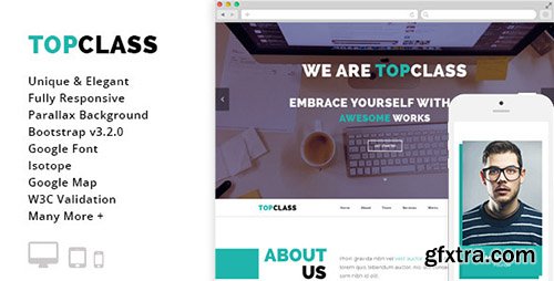 ThemeForest - Top Class v1.2.0 - Multipurpose HTML5 Responsive Template - 8804831