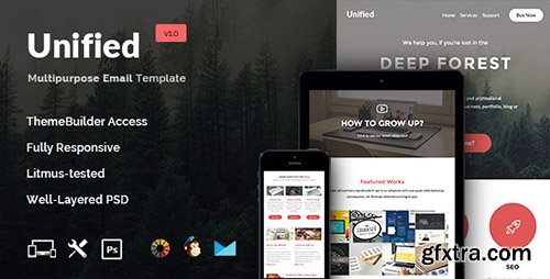 ThemeForest - Unified v1.0.0 - E-Newsletter Template + Builder Access - 11004136