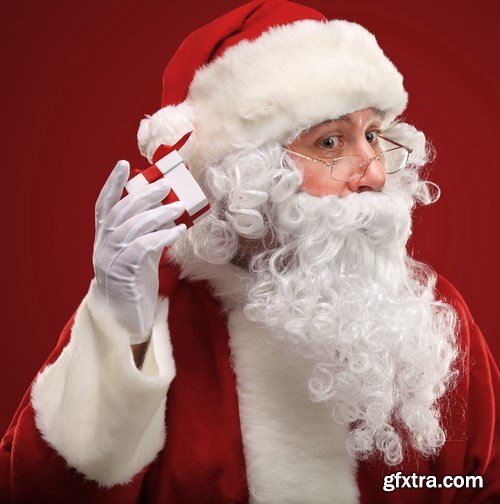 Santa Claus & Christmas Gifts - 16xUHQ JPEG