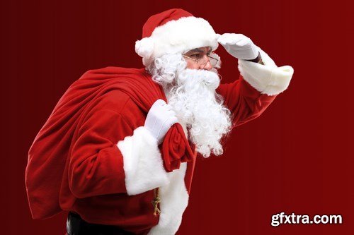 Santa Claus & Christmas Gifts - 16xUHQ JPEG