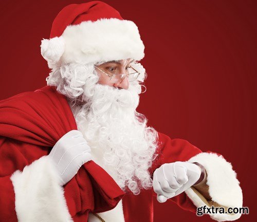 Santa Claus & Christmas Gifts - 16xUHQ JPEG