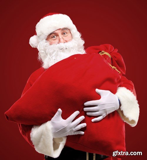 Santa Claus & Christmas Gifts - 16xUHQ JPEG