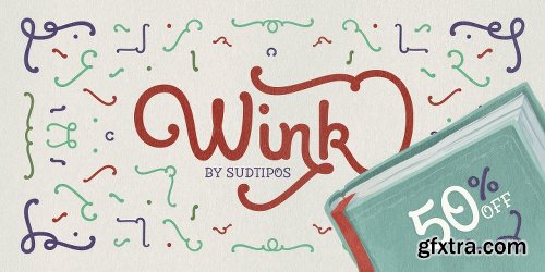 Wink Font Family - 3 Fonts