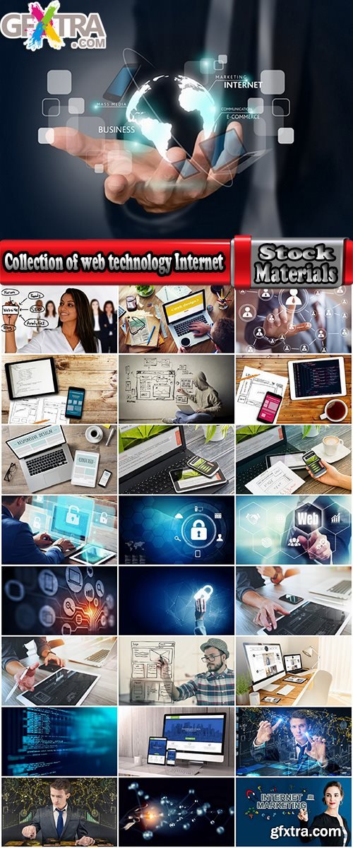 Collection of web technology Internet IT tech laptop telecommunications 25 HQ Jpeg