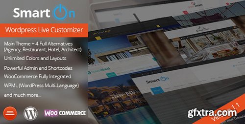 ThemeForest - SmartOn v1.1.1 - Multi-Purpose Ultimate Wordpress Theme - 8406826