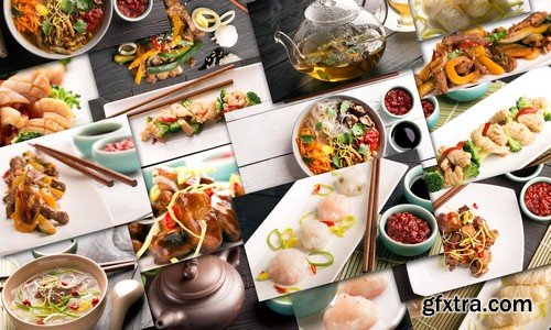 Food collage - 8 UHQ JPEG