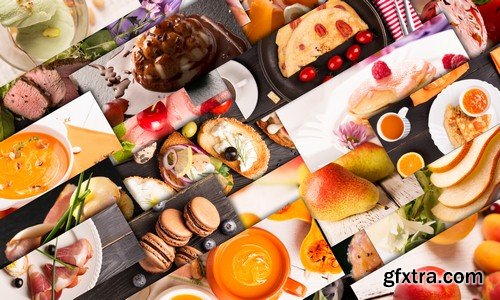 Food collage - 8 UHQ JPEG