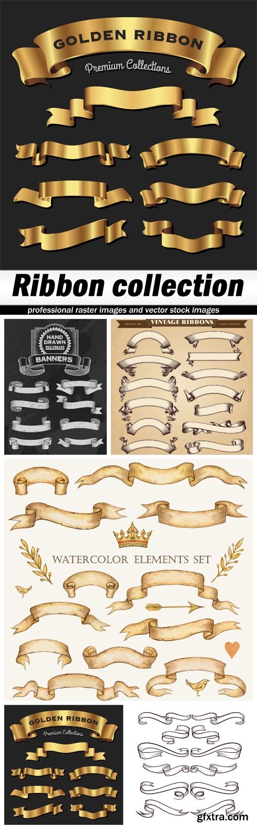 Ribbon collection - 5 EPS