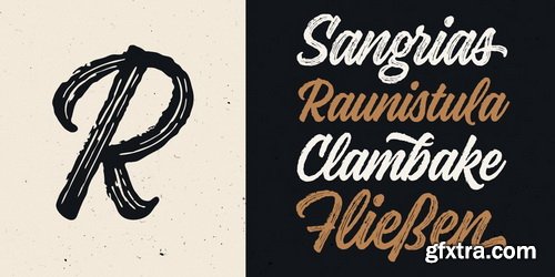 Kaleidos Rough Font Family $55