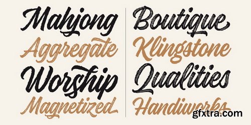 Kaleidos Rough Font Family $55