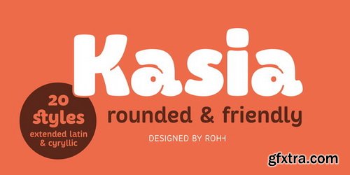 Kasia Font Family $170