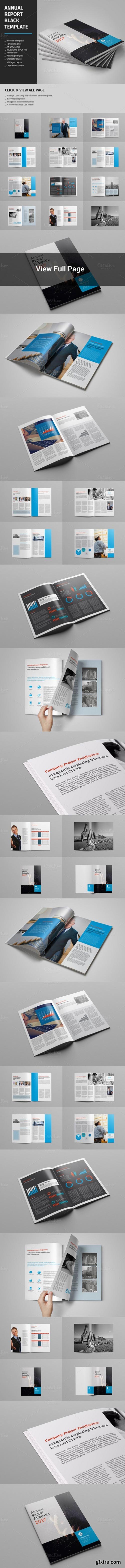 CM - Annual Report Black Templates 878117