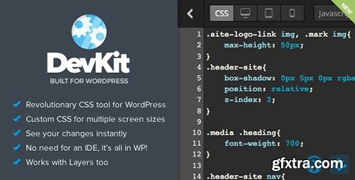CodeCanyon - DevKit v1.4 - Developer Tools for WordPress - 11221313