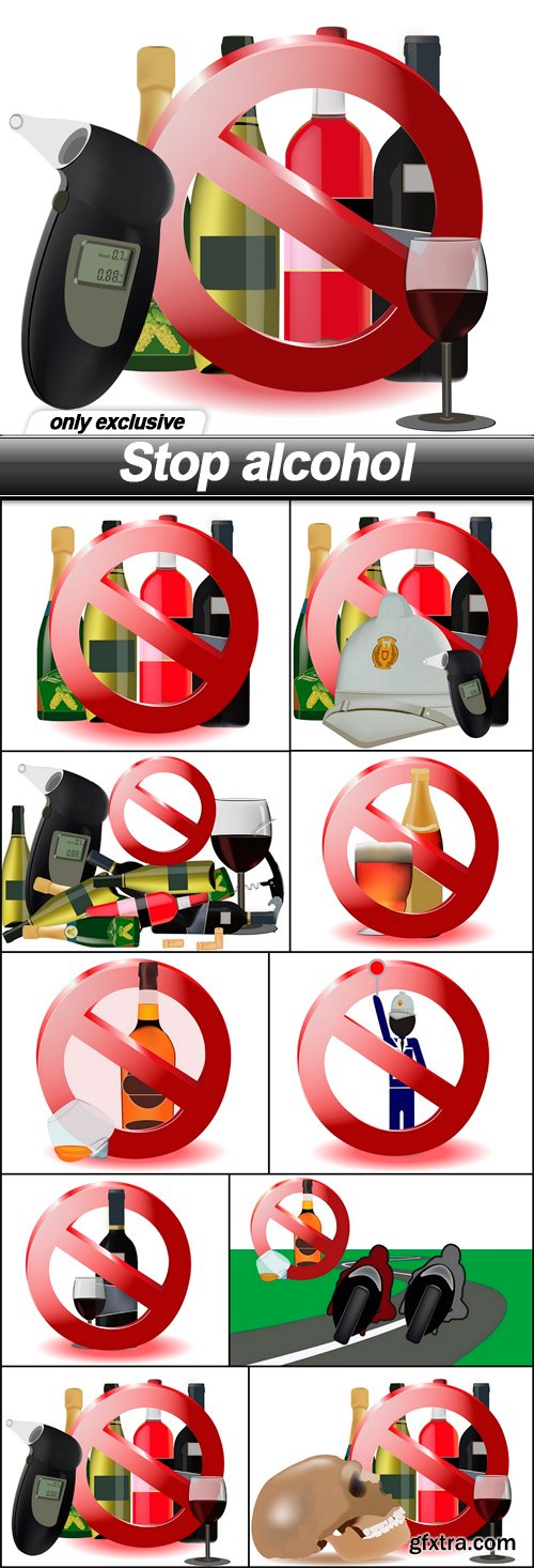 Stop alcohol - 10 EPS