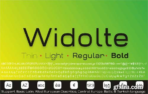 Widolte Bold Font