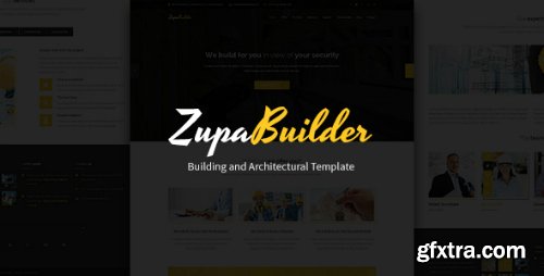 ThemeForest - ZupaBuilder – Building and Architectural PSD Template 13770759