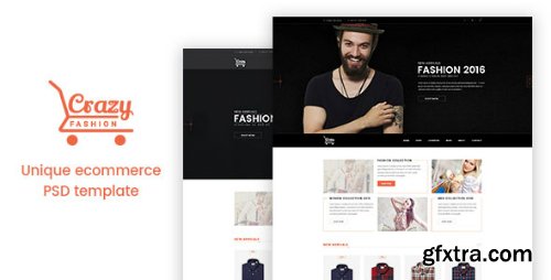 ThemeForest - Crazy Fashion eCommerce PSD Template 15592794