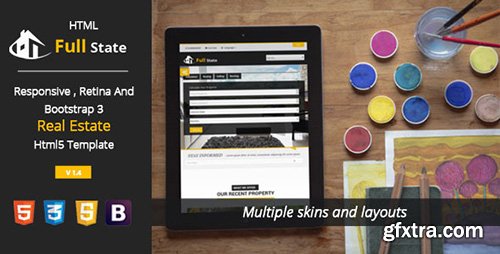 ThemeForest - Full Estate v1.4 - Responsive and Bootstrap Real Estate - 4800556