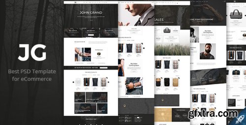 ThemeForest - John Grand - Best PSD Template for eCommerce 16414060