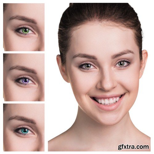 Color contact lenses - 5 UHQ JPEG