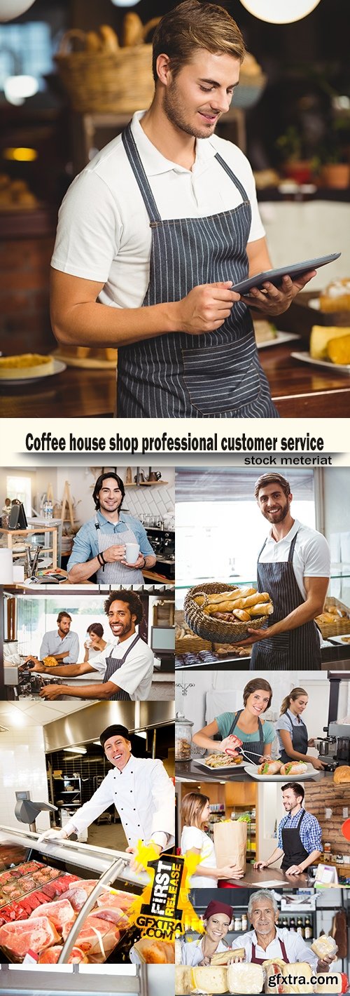 Coffee house shop professional customer service