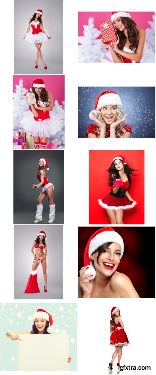 Amazing IS - Santa Girls, 20xUHQ JPGs