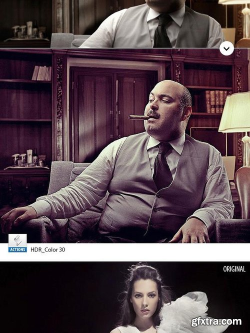 Graphicriver 25 HDR Photo FX V.2 - Photoshop Action